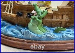 Musical Snow Globe Disney's Peter Pan Musical Pirate Ship You Can Fly