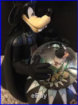 NEW Disney Star Wars Darth Vader Goofy Snow Globe Jedi Mickey Stitch Yoda