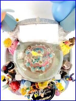 NEW Disney WDW 2004 Wishes 29 Characters Storybook Light Up Musical Snow Globe NEW Disney WDW 2004 Wishes 29 Characters Storybook Light Up Musical Snow Globe