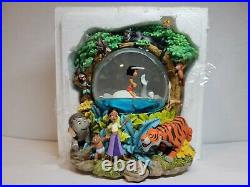 (NEW MINT RARE BOXED) Disney Jungle Book Musical Snow Globe The Bear Necessities
