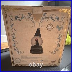 NEW & RARE Disney Store Brave Merida Queen Elinor Snow Globe Blue Lights 8.25