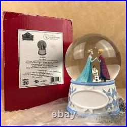 NEW RARE Disney Traditions Frozen Jim Shore Act of Love Snow Globe Figurine