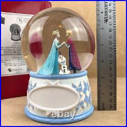 NEW RARE Disney Traditions Frozen Jim Shore Act of Love Snow Globe Figurine