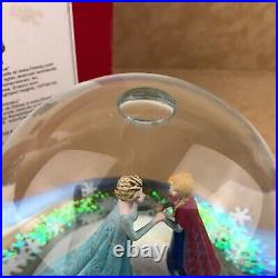 NEW RARE Disney Traditions Frozen Jim Shore Act of Love Snow Globe Figurine