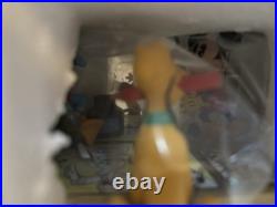 NEW SEALED Disney Mickey Mouse And Friends Comic Strip Artists Snow Globe RARE