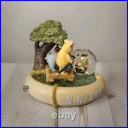 NIB Disney Store S. S. Winnie The Pooh Snow Globe Musical Box NIB Disney Store S. S. Winnie The Pooh Snow Globe Musical Box