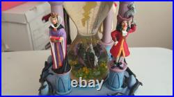 NIB Disney Villains Hourglass Snow Globe WithLight & Sound