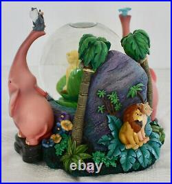 NIB Lion King II Simbas Pride Musical Snowglobe Waterglobe Glitter Globe Disney