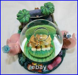 NIB Lion King II Simbas Pride Musical Snowglobe Waterglobe Glitter Globe Disney NIB Lion King II Simbas Pride Musical Snowglobe Waterglobe Glitter Globe Disney