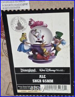 NOS? Disney Parks Alice in Wonderland Mad Tea Party Snow Globe Spinning Teacup