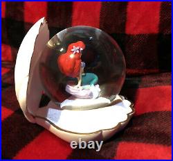 NewHallmark Disney Princess ARIEL/LITTLE MERMAID Snow Globe SEASHELL! NWT