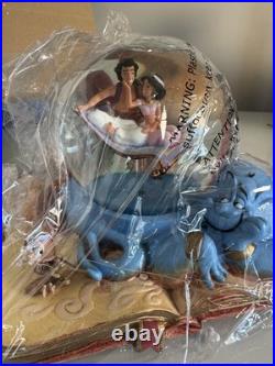 New 2014 Hallmark Disney Aladdin water globe The Wonder Within