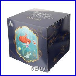 New D23 Expo Japan 2018 Little Mermaid Ariel Music Box Snow Globe Disney Store