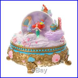 New D23 Expo Japan 2018 Little Mermaid Ariel Music Box Snow Globe Disney Store New D23 Expo Japan 2018 Little Mermaid Ariel Music Box Snow Globe Disney Store