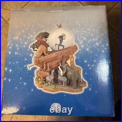 New In Box Disney Circle Of Life Lion King Snow Globe In Original New In Box