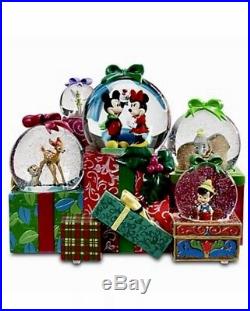 New In Box From All Of Us To You Musical Disney Snowglobe