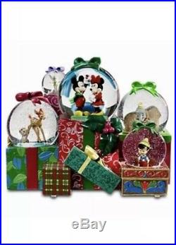 New In Box From All Of Us To You Musical Disney Snowglobe