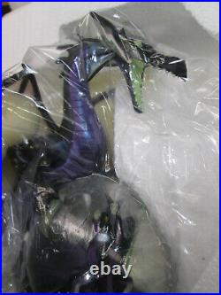Nib Disney Villains Maleficent/dragon Musical Snow Globe Disney Store Exclusive