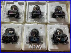 Nightmare Before Christmas Bradford Exchange Glitter Globe Train Lot of 12+1