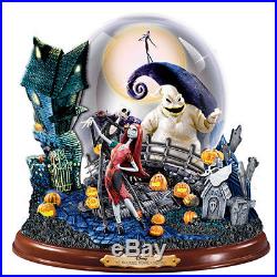 Nightmare Before Christmas Jack Sculpture and Snow Dome / Water Globe Disney
