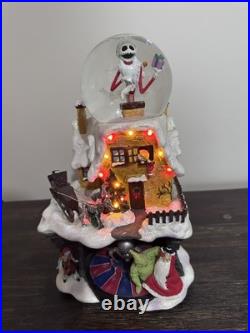 Nightmare Before Christmas Limited Musical Snow Globe Disney, RARE. Best offer
