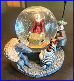 Nightmare Before Christmas Snow Globe Functional Retired From Disney Store