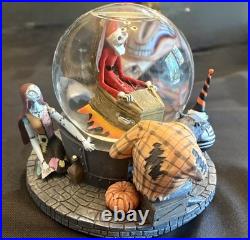 Nightmare Before Christmas Snow Globe Functional Retired From Disney Store