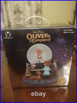 Oliver and company Disney snowglobe, missing tito head