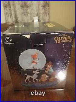 Oliver and company Disney snowglobe, missing tito head