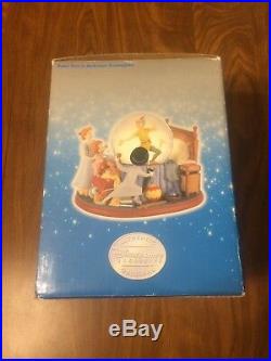 PETER PAN IN THE BEDROOM Snow Globe, DISNEY STORE EXCLUSIVE RARE With BOX + TAG