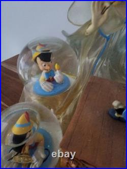 Pinocchio Blue Fairy Multi Ball Snowglobe Disney Auction LE 500