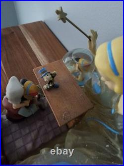 Pinocchio Blue Fairy Multi Ball Snowglobe Disney Auction LE 500