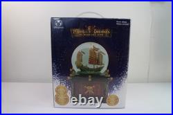 Pirates of the Caribbean At World's End Disney Store NIB Musical Snow Globe