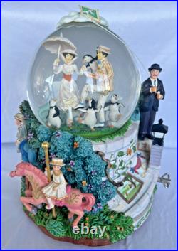 RAREDisney Mary Poppins Let's Go Fly a Kite Snowglobe Collectible-VGC