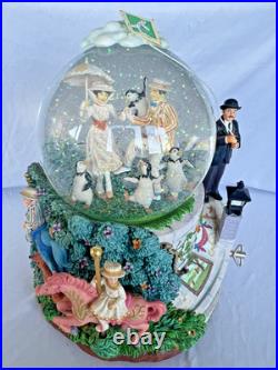RAREDisney Mary Poppins Let's Go Fly a Kite Snowglobe Collectible-VGC