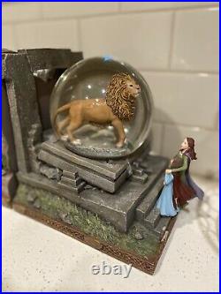 RARENarnia Snow Globe BookendsHARD TO FIND blower and lightsNEVER DISPLAYED