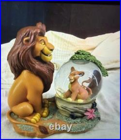 RARE! 1994 Lion King Snow globe I Just Can't Wait To Be King