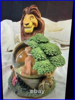 RARE! 1994 Lion King Snow globe I Just Can't Wait To Be King