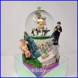 RARE 2001 Disney Store MARRY POPPINS Musical Animated Snow Globe (READ)