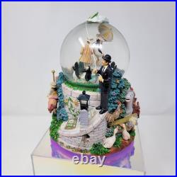 RARE 2001 Disney Store MARRY POPPINS Musical Animated Snow Globe (READ)