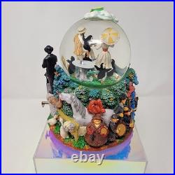 RARE 2001 Disney Store MARRY POPPINS Musical Animated Snow Globe (READ)