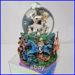 RARE 2001 Disney Store MARRY POPPINS Musical Animated Snow Globe (READ)