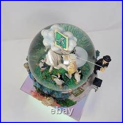 RARE 2001 Disney Store MARRY POPPINS Musical Animated Snow Globe (READ)