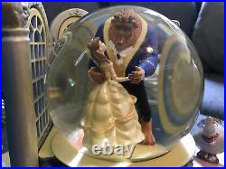 RARE Beauty & the Beast Snow Water Globe 2013 Wonders Within Tale Old Time