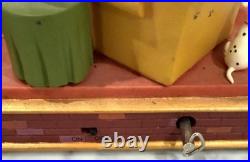 RARE Disney 101 Dalmatians Musical Light-Up Snow Globe Cruella De Vil PRISTINE