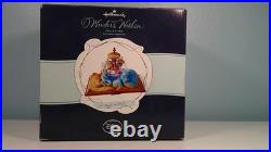RARE Disney Aladdin Snow globe The Wonder Within Hallmark 2014 with box 17×20cm