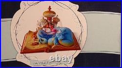 RARE Disney Aladdin Snow globe The Wonder Within Hallmark 2014 with box 17×20cm