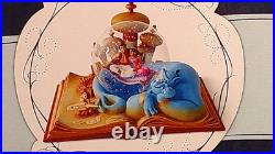 RARE Disney Aladdin Snow globe The Wonder Within Hallmark 2014 with box 17×20cm