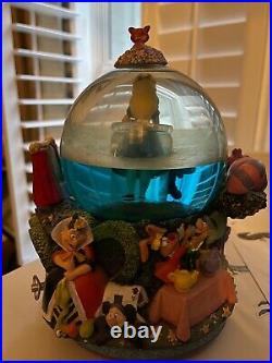 RARE Disney Alice in Wonderland Musical Snow Globe