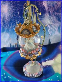 RARE Disney Cinderella Hanging Snow Globe & Vine Stand NEW